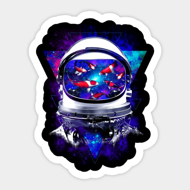 Space Lagoon Sticker by opawapo